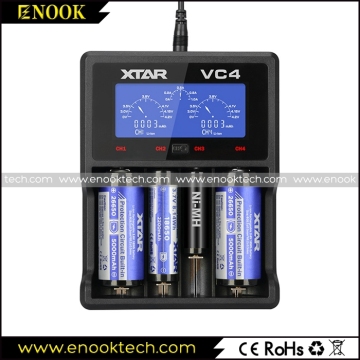 Xtar VC4 USB Charger for Lithium/Ni-MH Battery