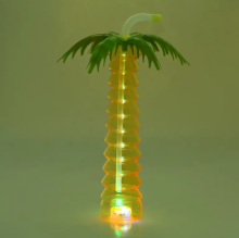 Summer Glow Straws: Light-Up Plastic Straws for Milk Tea and Coconut Cups