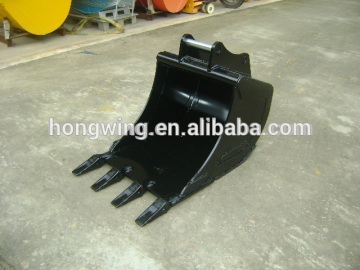 excavator bucket weights standard bucket