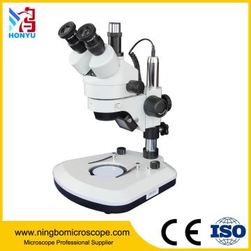 7X-45X CE Certified LED Illumination Trinocular Dissection Microscope