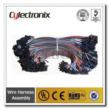 Flameproof data transmission wire harness