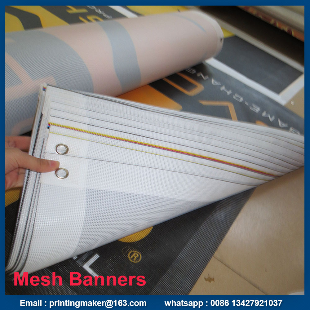 printed mesh banner 