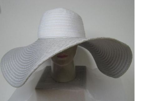 Woven Paper Yarn Soft Ladies' Casual Hats, Custom Fashion Floppy Ribbon Hat In Tonal Color
