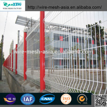 hight quality/green wire mesh fence/pvc coated fence netting /beautiful grid wire mesh fence