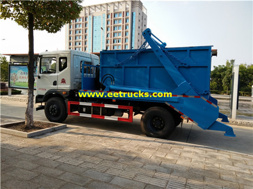 Dongfeng 10m3 Swing Arm Garbage Trucks