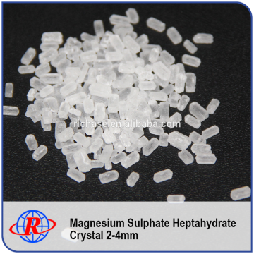 Excellent Price Epsom Salt Price Magnesium Sulfate Bitter Salt 98% 2-4mm White Little Crystal