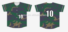 Custom sublimation baseball jersey
