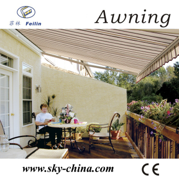 Retractable awning cheap aluminum awning window
