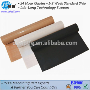 Smooth surface chemical resistance ptfe wear strips