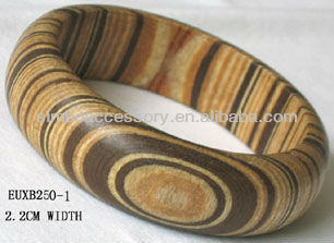 fashion wood jewelry bangle bracelet