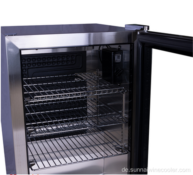66L Glassetür kompakte Kühlschränke Kühler für Soda