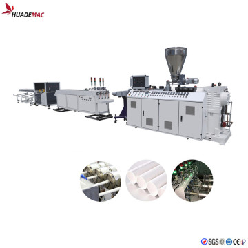 PVC four pipe extrusion line