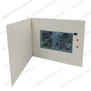 7.0inch MP4 Player Brochure Video Advertising Player Video Advertising Brochure