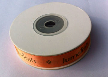 Logo Printed Satin Ribbon