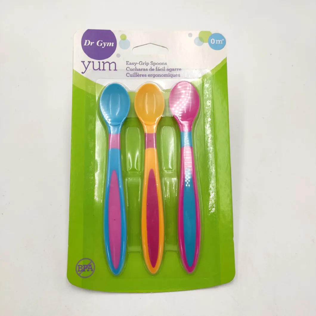 3PC TPR Baby Spoons Spoon Set