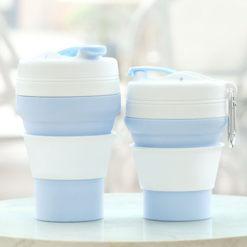 Folding Mug Cup Coffee Cup Mug Custom Collapsible Silicone tái sử dụng