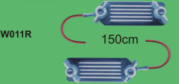 2 connectors fence clips
