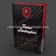 China supplier optic fibers cigarette display case, customized fiber optic cigarette case display