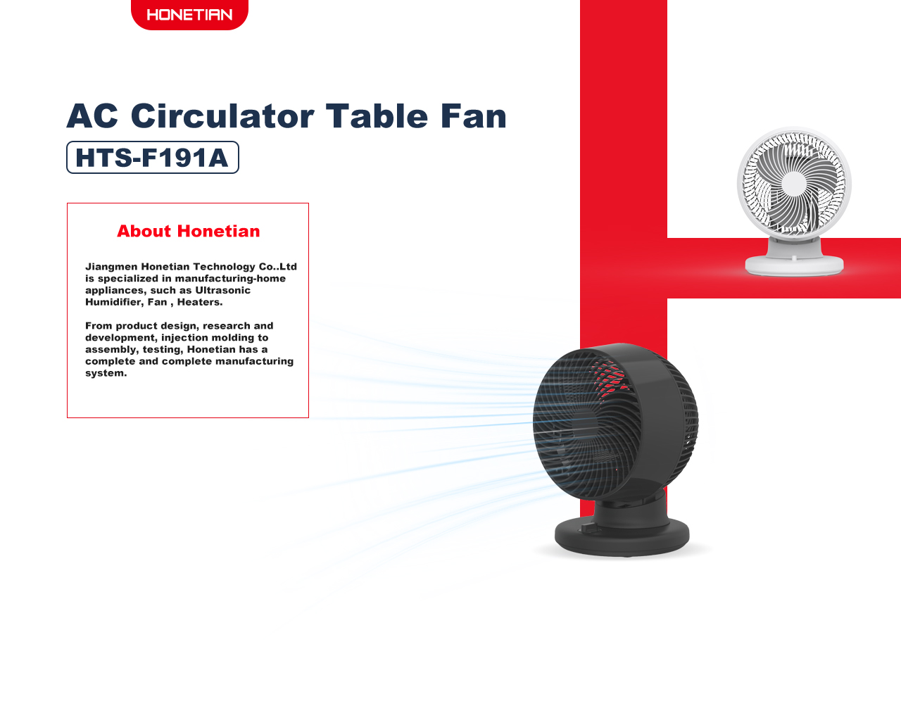 F191A circulator table fan F191A circulator table fan