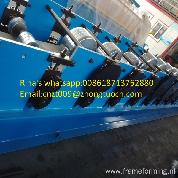 Metal cap rail omega channel machine  cap rail  roll forming machine