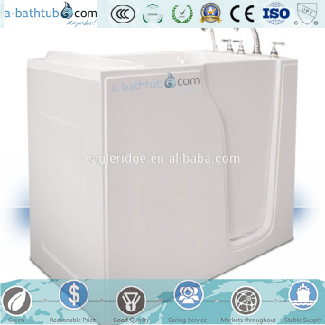 China Bthroom Corner walk in bathtub with door