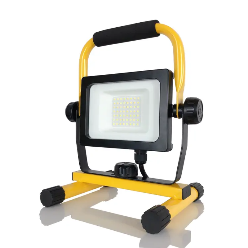 LED work light 30W IP65 waterproof  Outdoor portable folding  electrodeless dimming LED work light