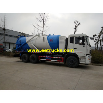 15 CBM 6x4 Vacuum Septic Tank Trucks