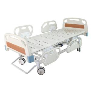 Multifunctional electric hospital bed with adjustable height
