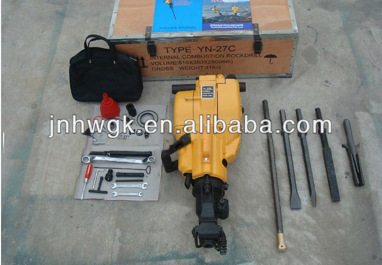 wide use small hand hammer rock drill/tapping machine hand drill/jack hammer YN27C core drilling machine