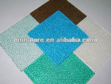 polycarbonate sheet 1.1mm emboss sheet&smoked polycarbonate sheet