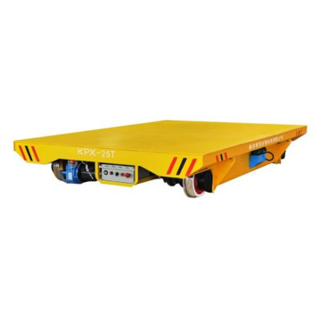 Steerable Motorized 10 Ton Transfer Trolley Cart on Rail