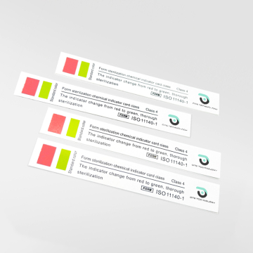 High-Quality Formaldehyde Sterilization Indicator Cards and Chemical Autoclave Indicator Strips for Reliable Process Monitoring