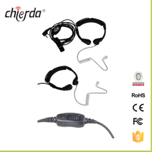 Professional wholesale wired walkie talkie bone conduction throat microphone