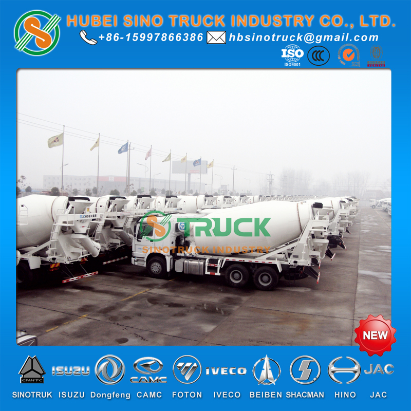 Shacman LNG 12cbm Concrete Transit Mixer