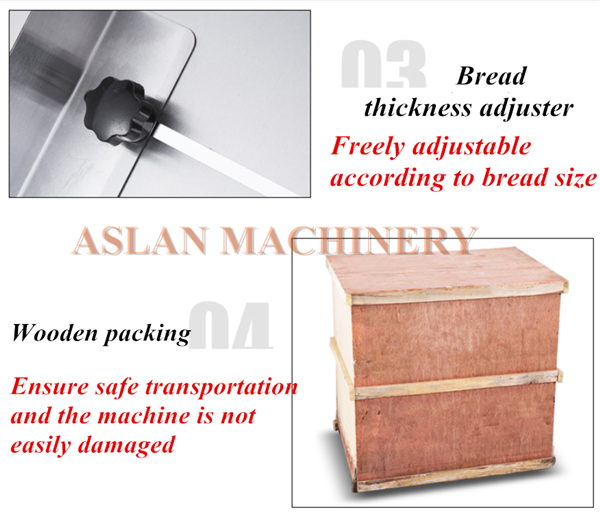 Bakery Toast Loaf Bread Slicing Cutting Machine/Industrial Bread Hamburger Cake Slicer Machine