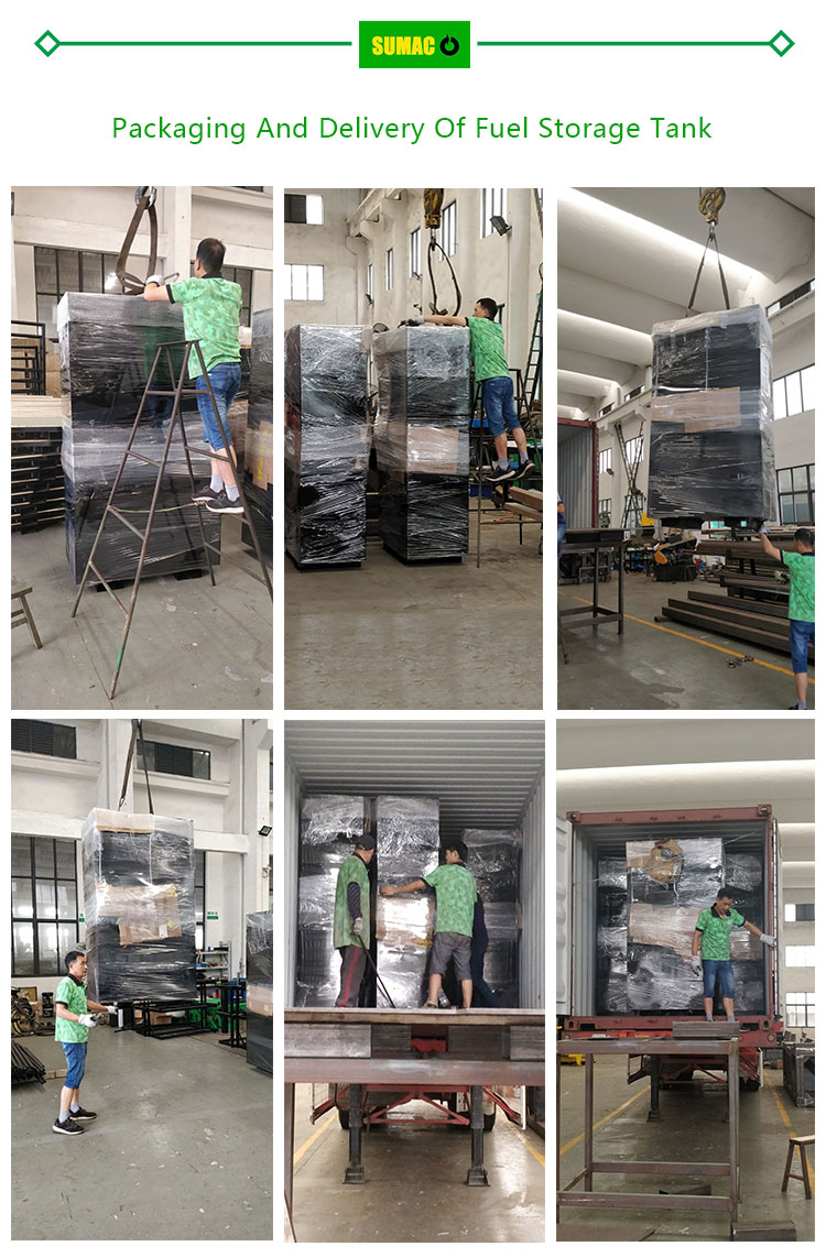 Packaging And Delivery Of Fuel Storage Tank