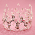 Nieuw Goedkoop Clear Crystal Full Round Crown