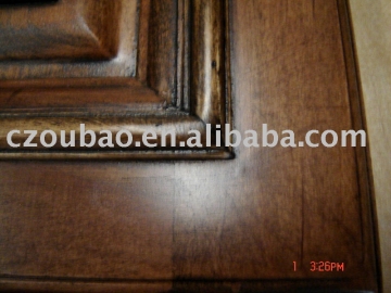 Over sanding cabinet for Rustic Doors