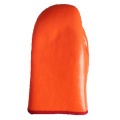 Fluorescencyjne pomarańczowe piaszczyste wykończenie mitenowe rękawiczki