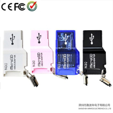 Winfos, Micro SD Transflash USB TF Card Reader with Cover