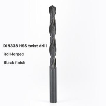 6 มม. HSS Stanless Steel Black Twist Bit Bit