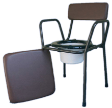 Stackable Homecare Commode Chair