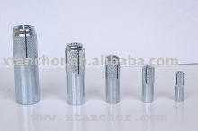 Drop in anchor,half knurling,BZP