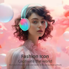 RGB PC Luminous Headband over ear gaming headset