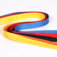 Custom Polyester Printed Stretch T-Shirt Neck Tape for Garments