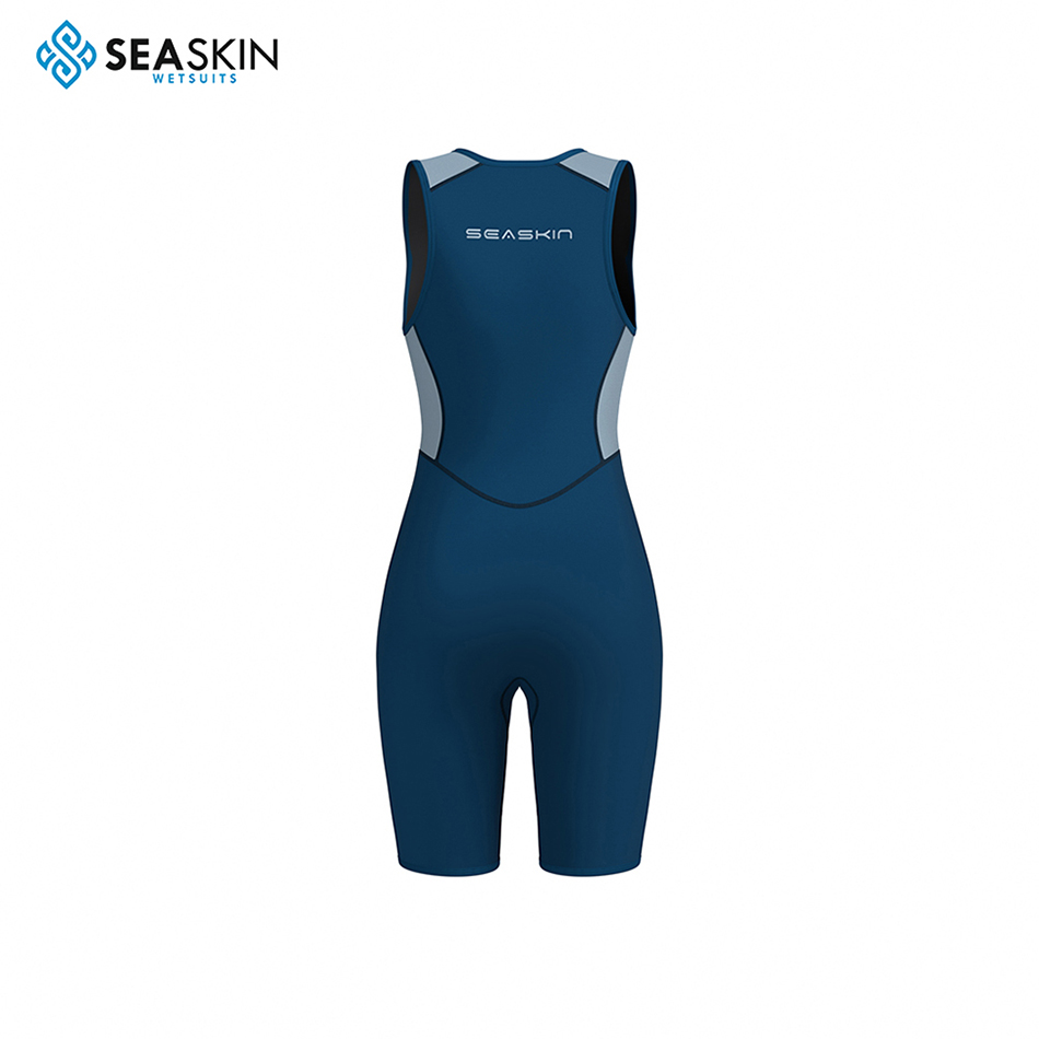 Seaskin sleeveless neoprene melayari wetsuit ringan