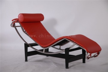 replica LC4 lounge chair in leather