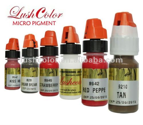 lushcolor permanent makeup 8ml micro pigments