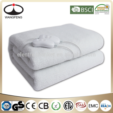 Washable Synthetic Wool Double Electric Heating Blanket Electric Blanket