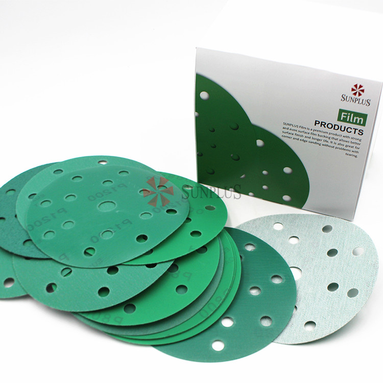 Film Verde Sgreditura Green Sanding Disco Abrasive Abrasive